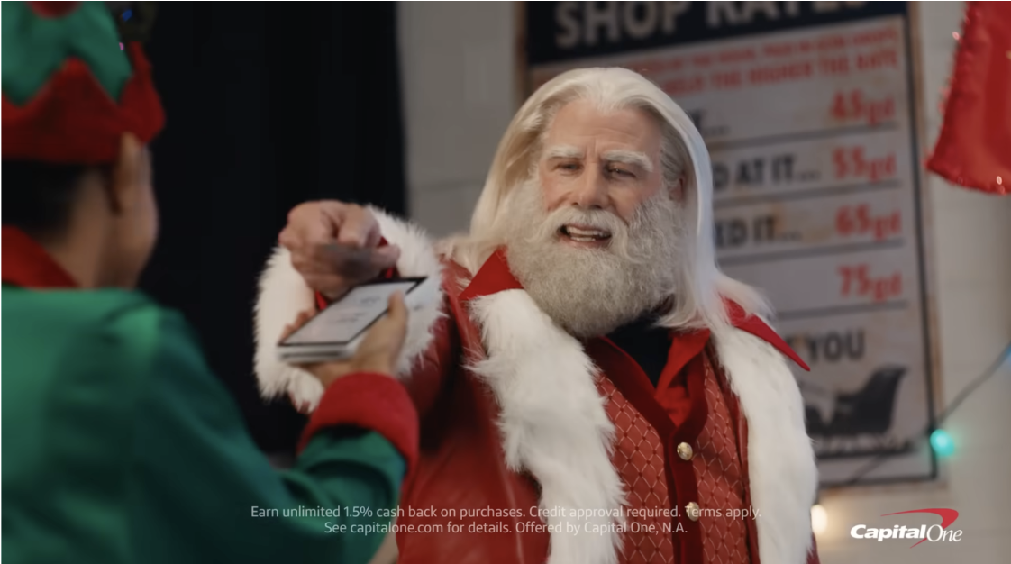 Greased Sleigh-Ridin': Capital One's Short-Form Holiday Creative Drives Max Intent