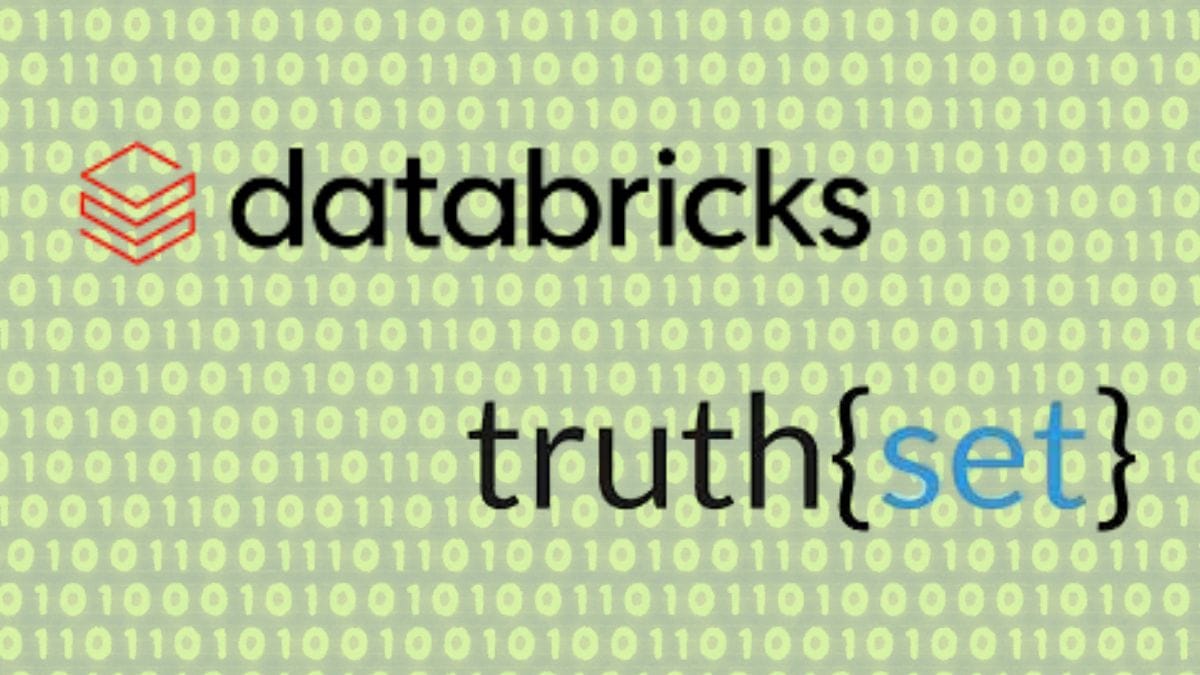 Databricks Users Get Access to Truthset Data Quality Tools