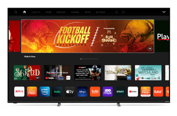 VIZIO Home Screen Activations Drive Results For Brands