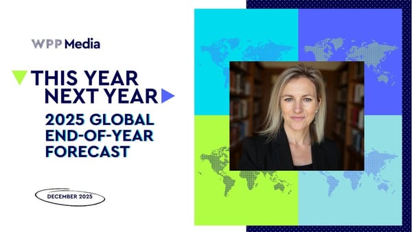 WPP Media Offers More Positive Ad  Spending Outlook